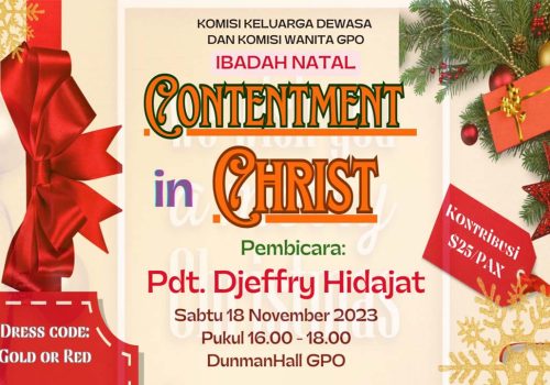 Rekrutmen dan Pembinaan Calon Guru Sekolah Minggu & Asisten Guru - Gereja  Presbyterian Orchard