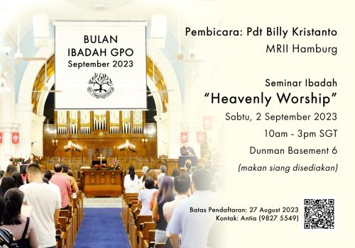 Seminar heavenly worship i