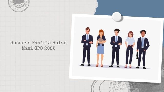 Susunan Panitia Bulan Misi GPO 2022